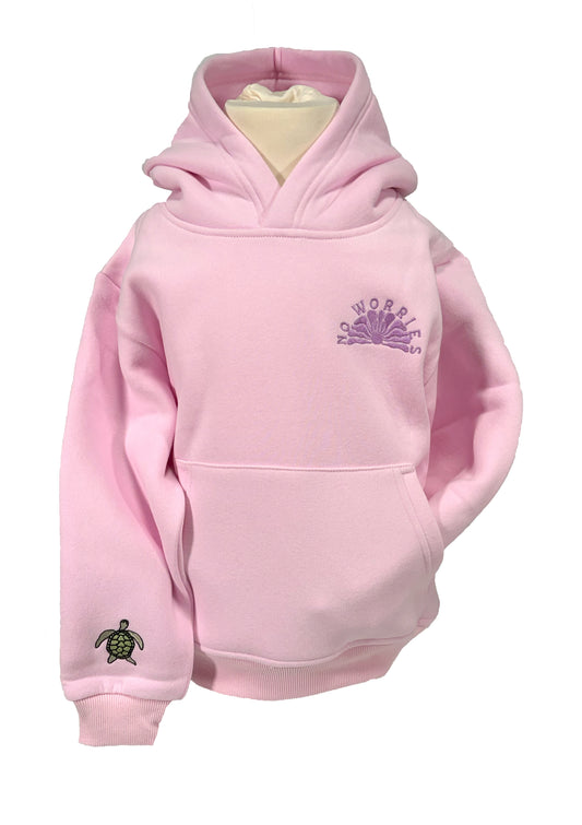 Kids Embroidered Turtle Beach Hood