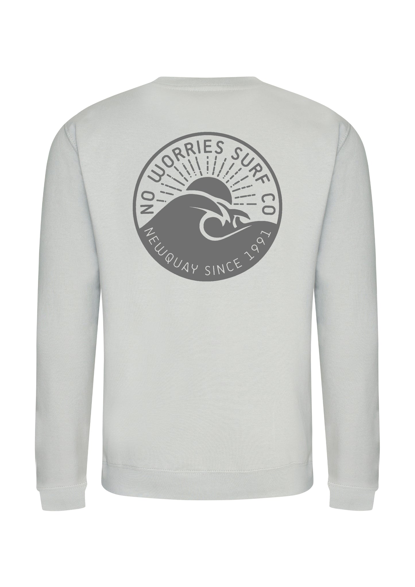 Adults Wave Sweatshirt-Moondust