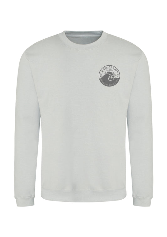 Adults Wave Sweatshirt-Moondust