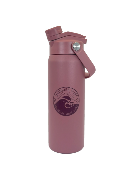 710ml Double Sip Insulated Wave Bottle-Mulberry
