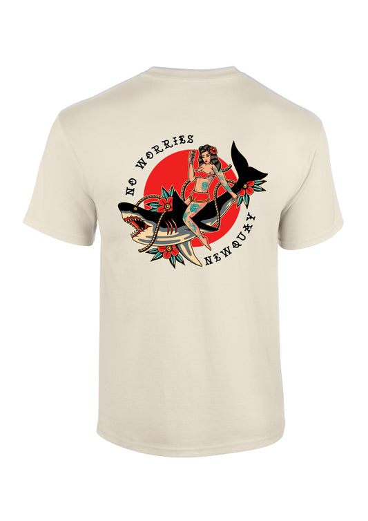 Adults Shark & Rose T-Shirt