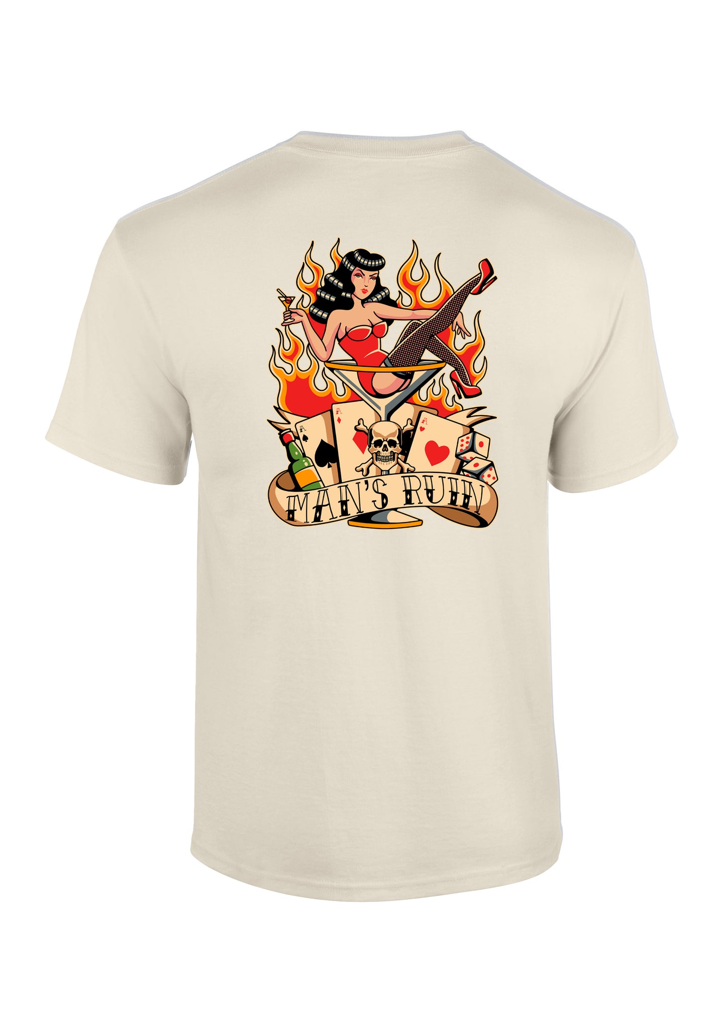 Adults Mans Ruin T-Shirt