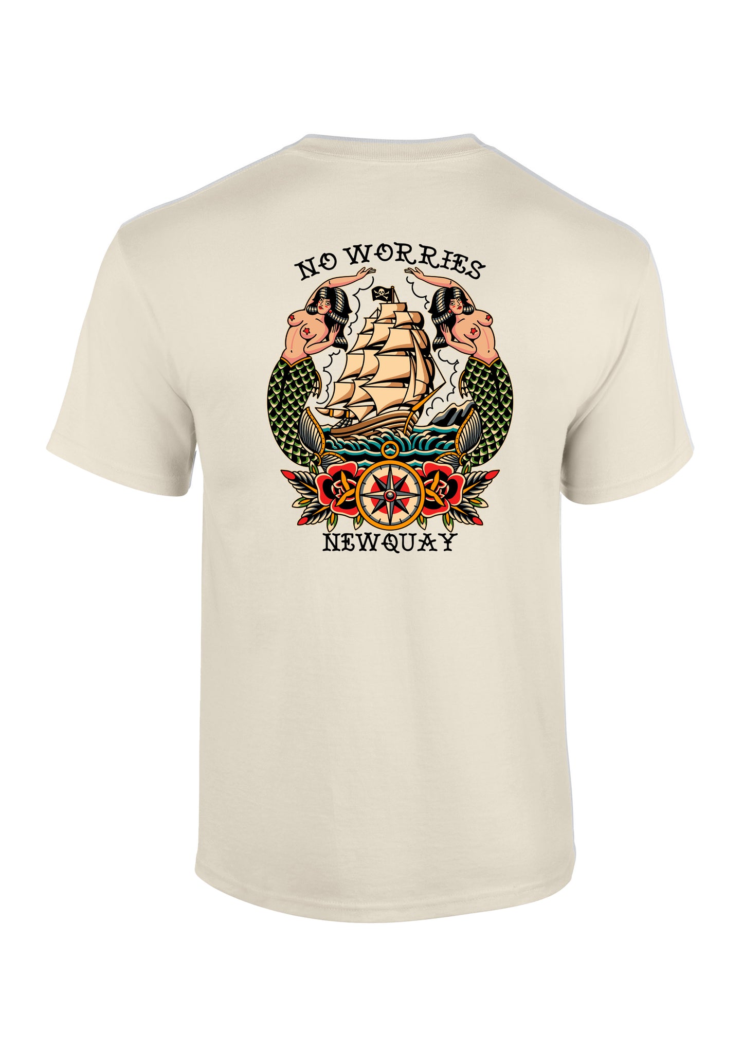 Adults Mermaid Ship T-Shirt