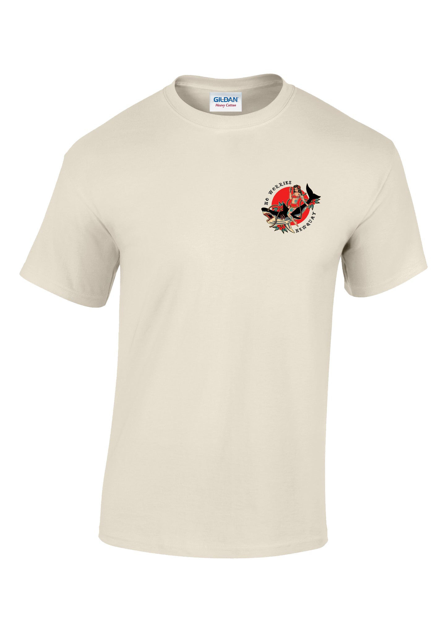 Adults Shark & Rose T-Shirt