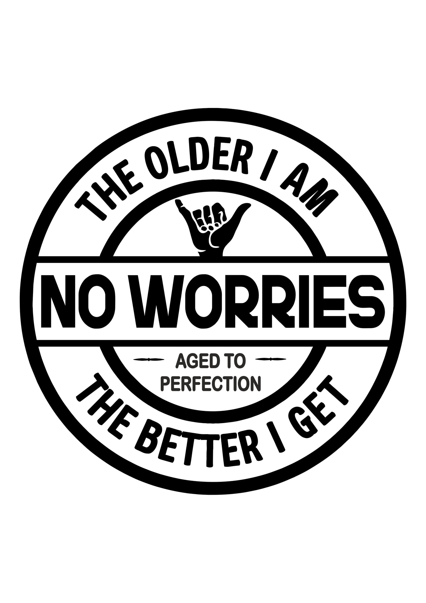 Adults Older I Am Hoodie
