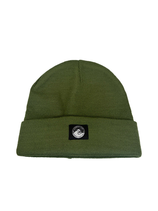 Wave Beanie-Olive