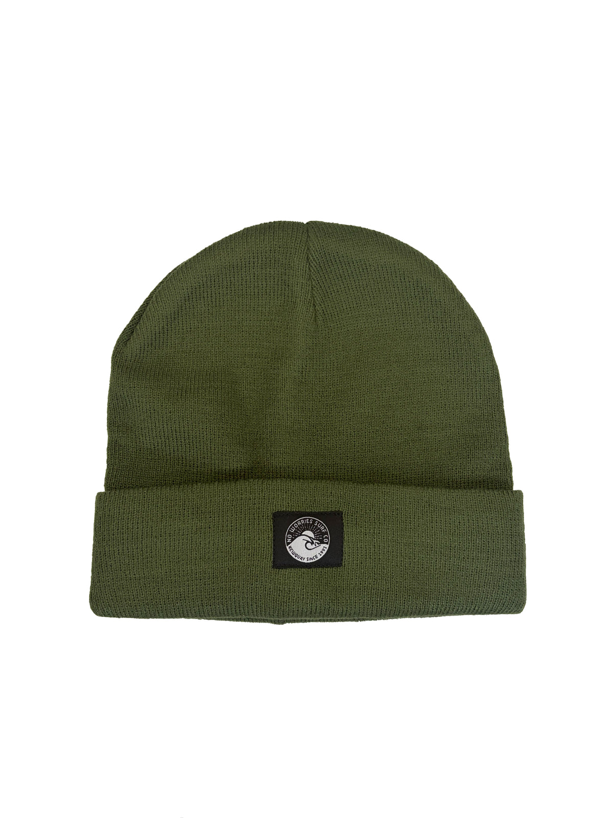 Wave Beanie-Olive