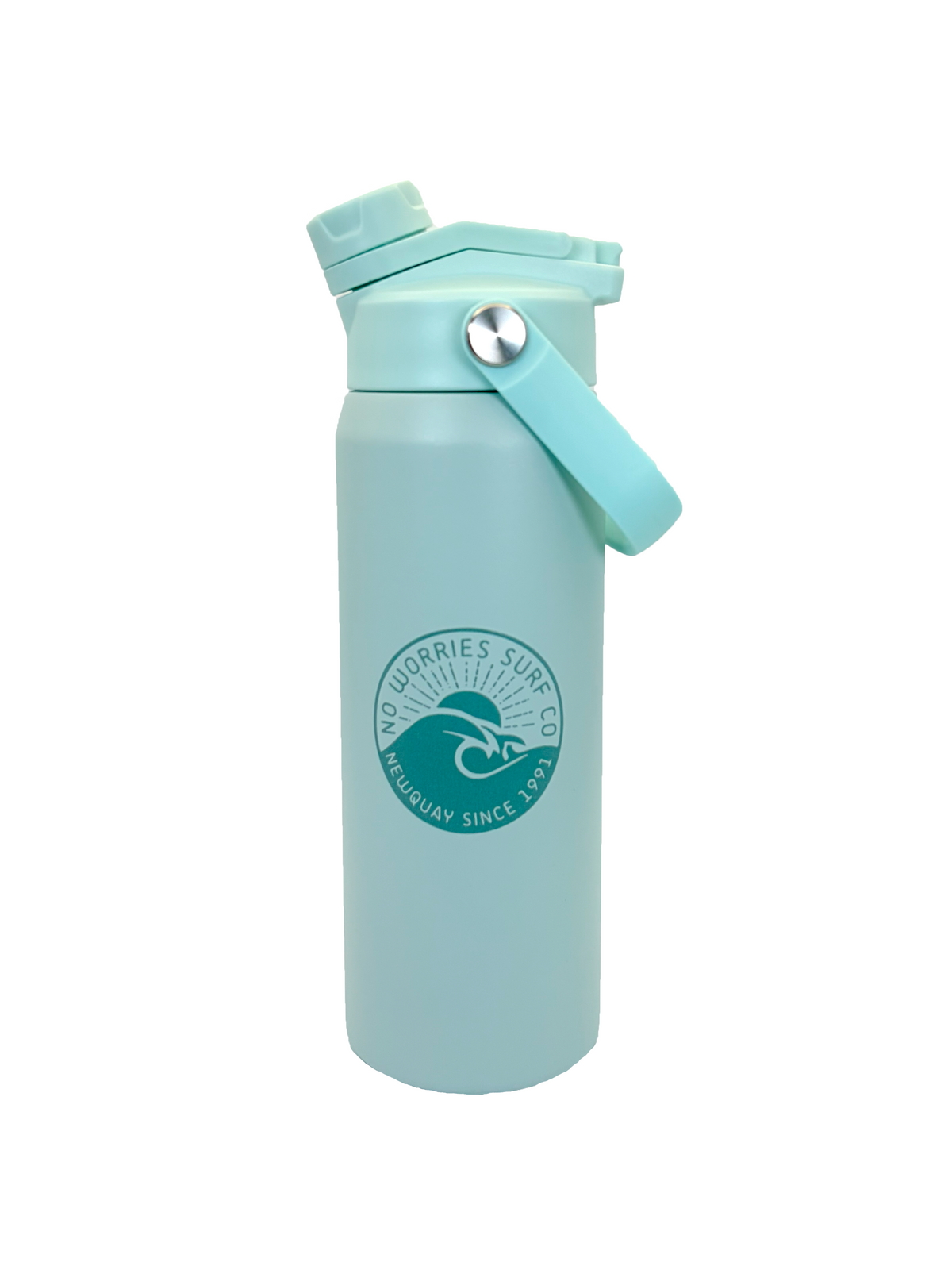 710ml Double Sip Insulated Wave Bottle-Peppermint