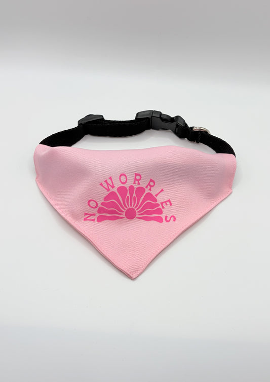 Dog Bandana - Sun - Pink