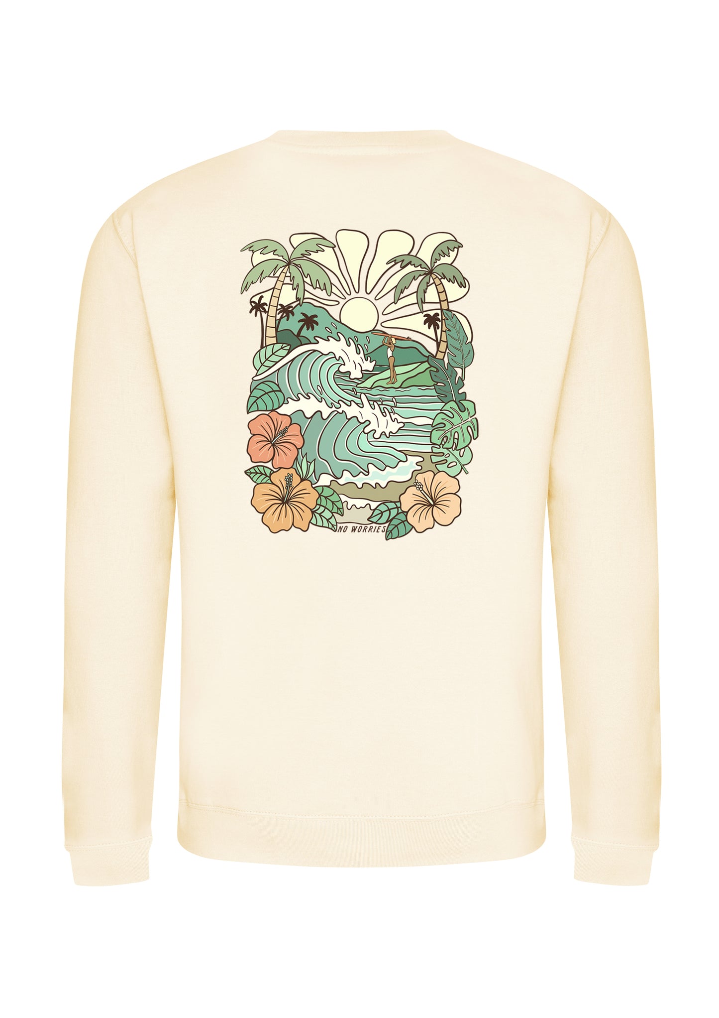 Adults Sea Green Sweatshirt