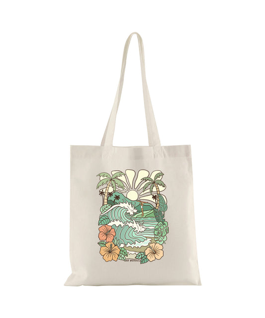 Sea Green Tote Bag