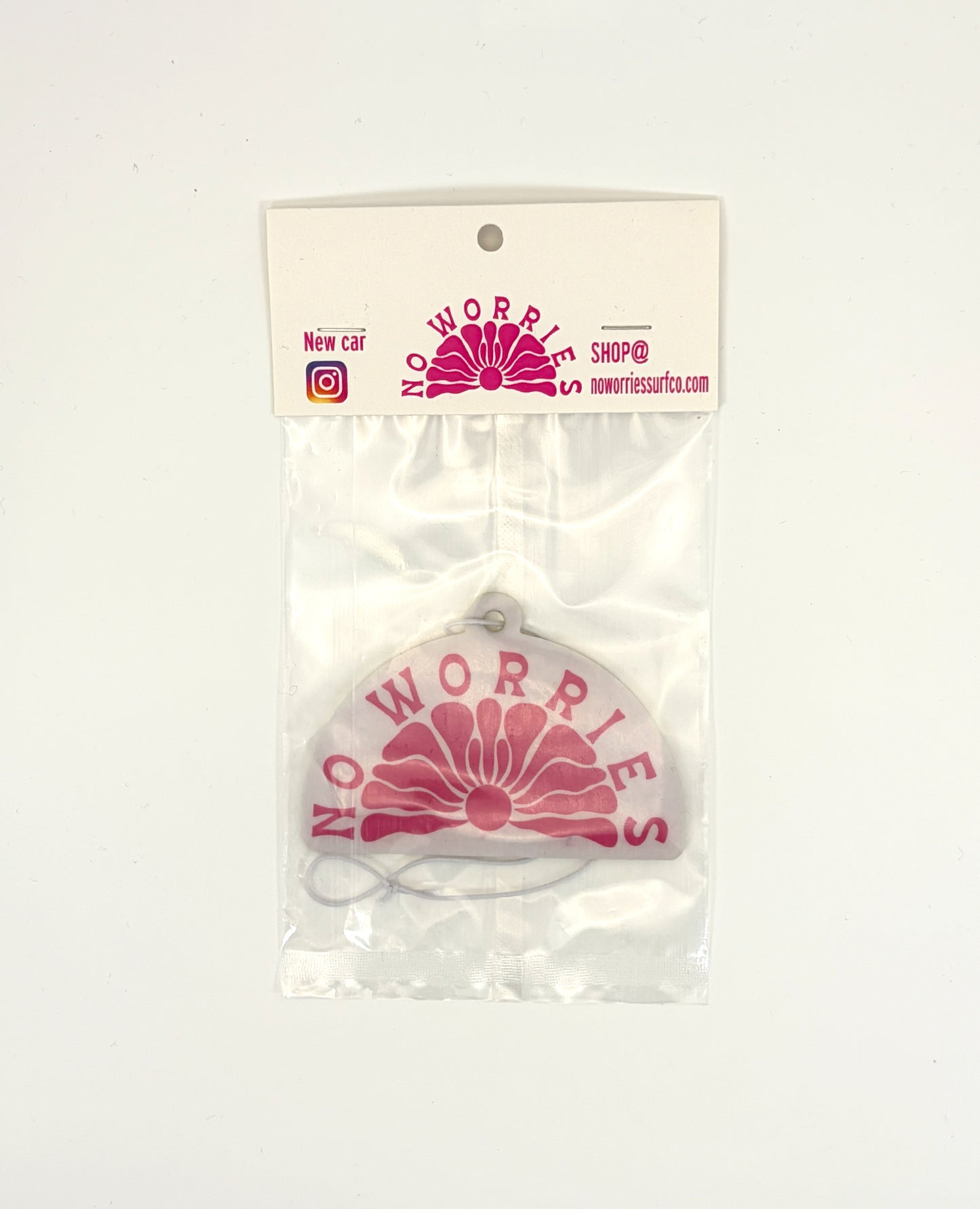 Sun Air Freshener- Hot Pink