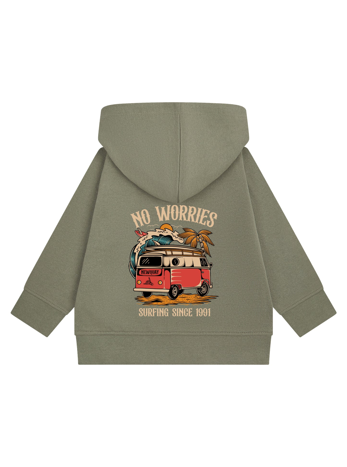 Toddler Red Van Hoodie