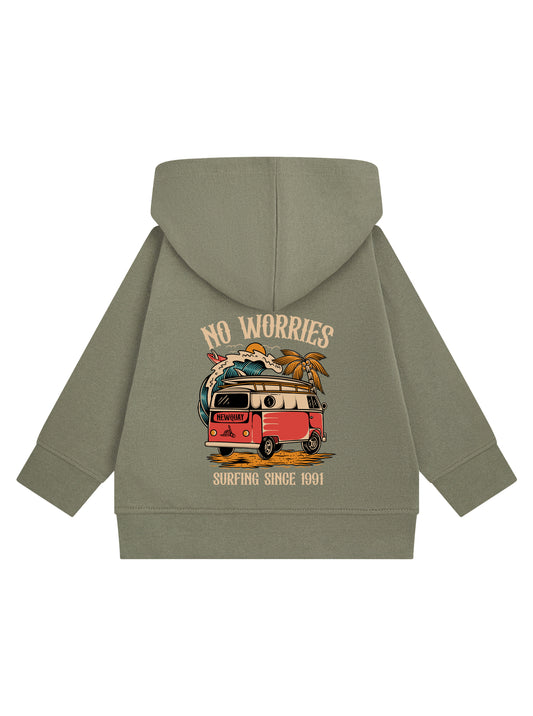 Toddler Red Van Hoodie
