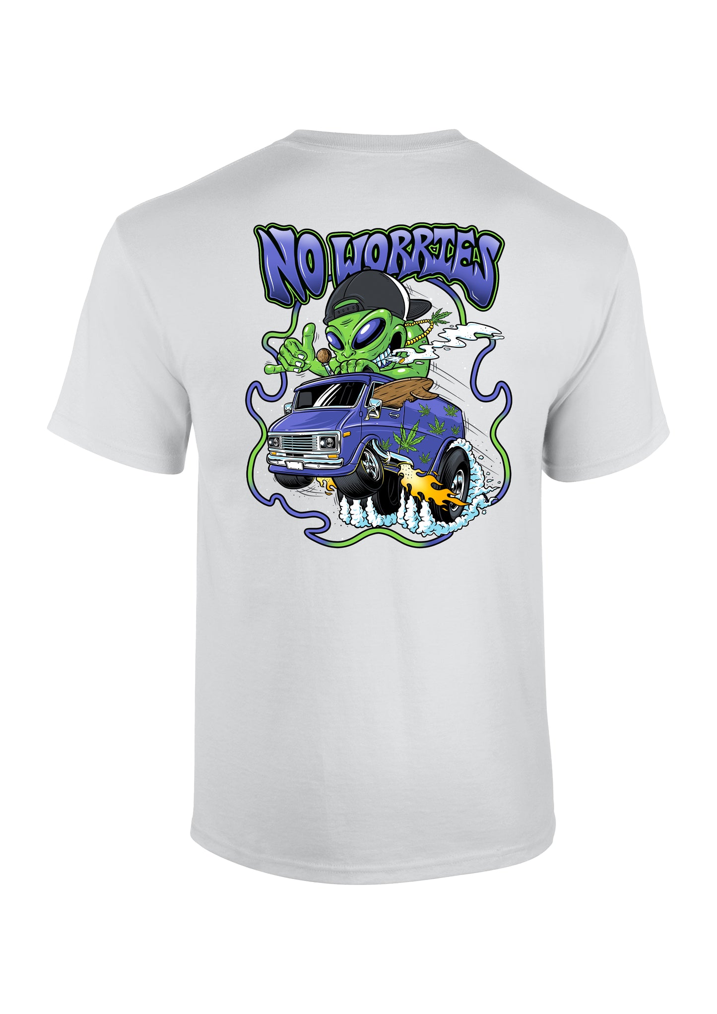 Adults Alien Van T-Shirt