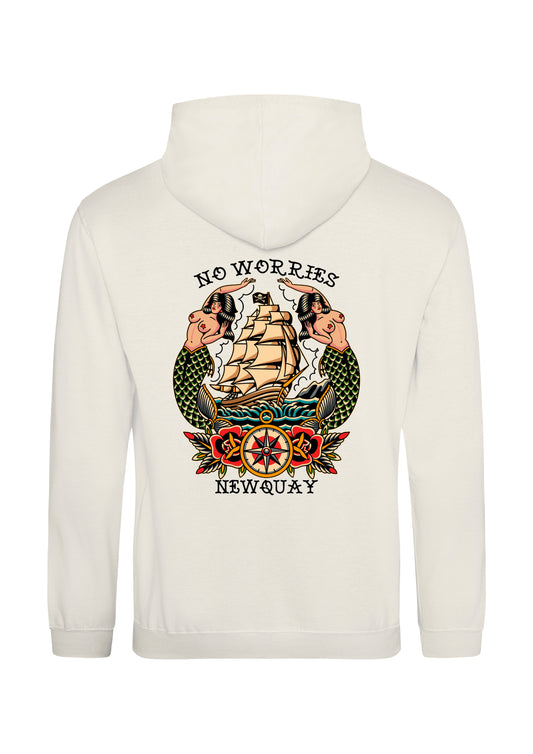 Adults Mermaid Ship Hoodie