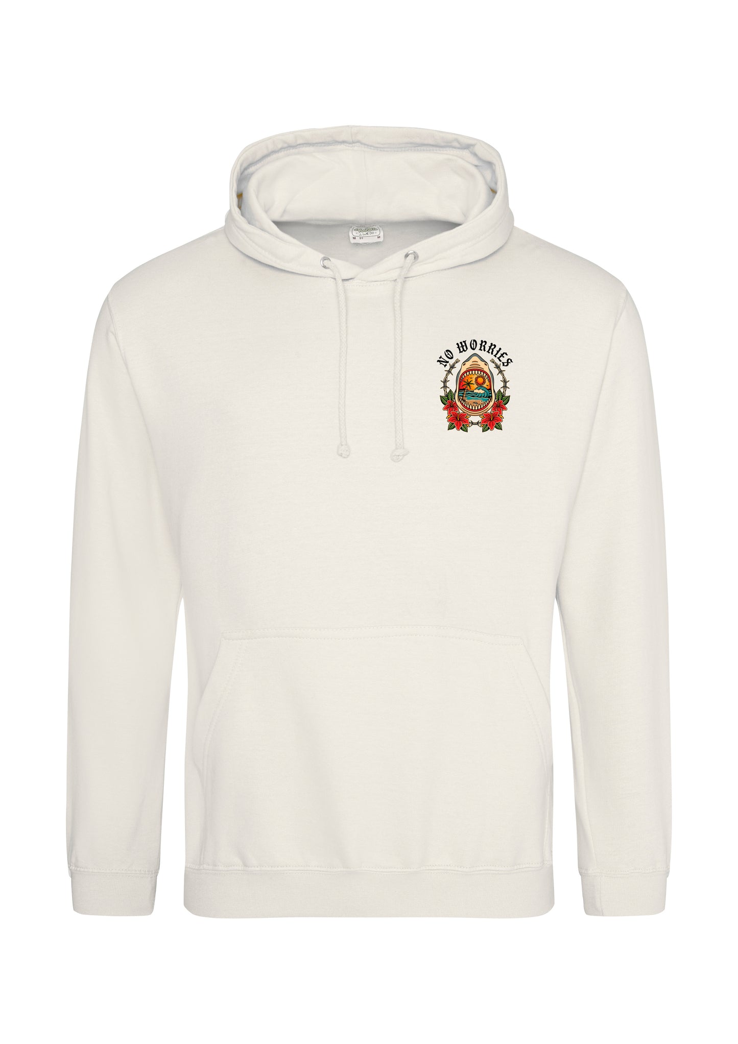 Adults Shark Tattoo Hoodie