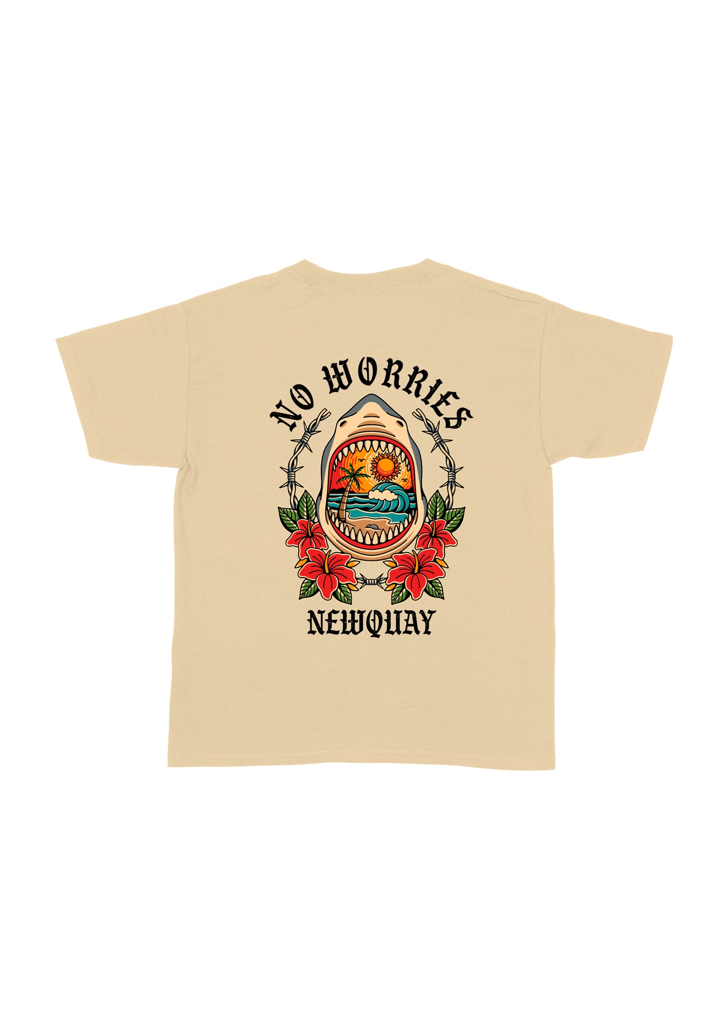 Kids Shark Tattoo T-Shirt