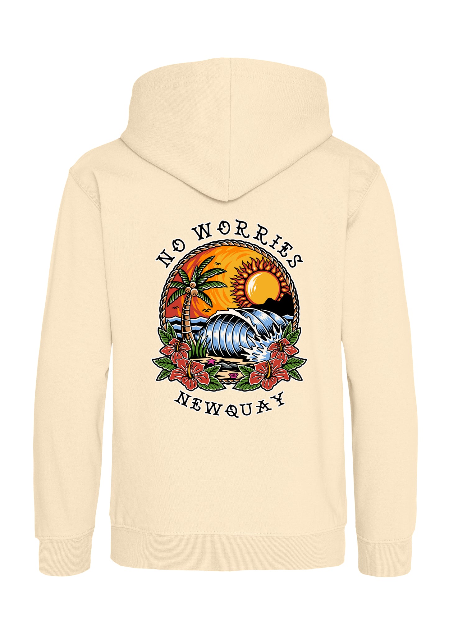 Kids Tattoo Beach Hoodie