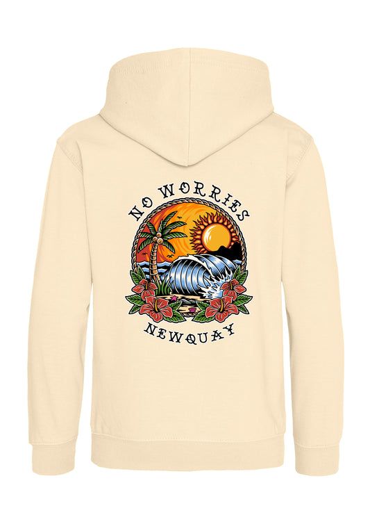 Kids Tattoo Beach Hoodie
