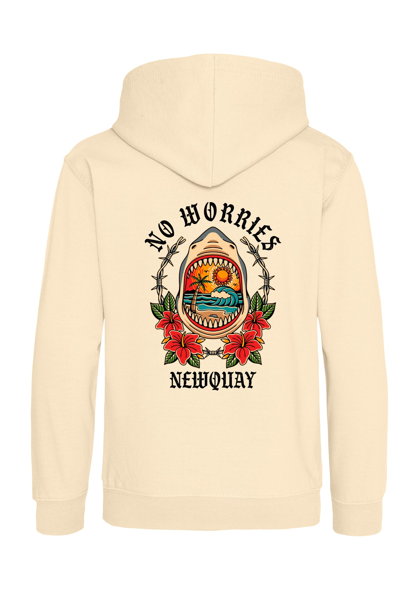 Kids Shark Tattoo Hoodie