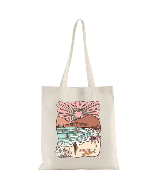 Sunset Session Tote Bag