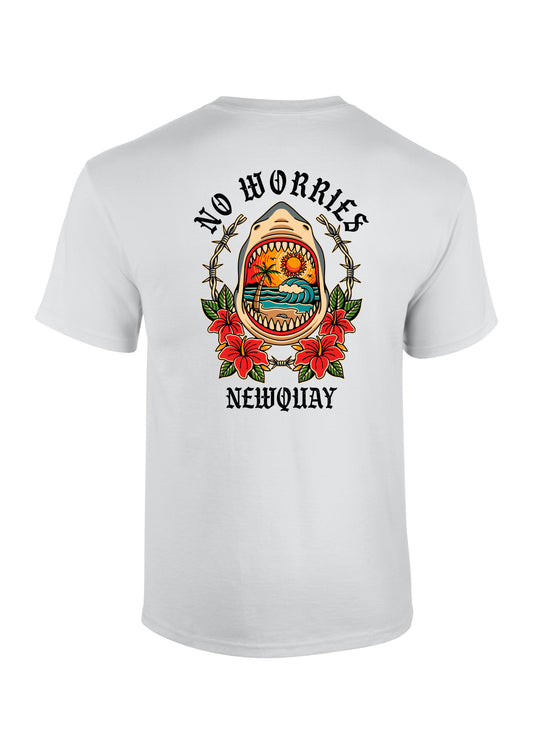 Adults Shark Tattoo T-Shirt