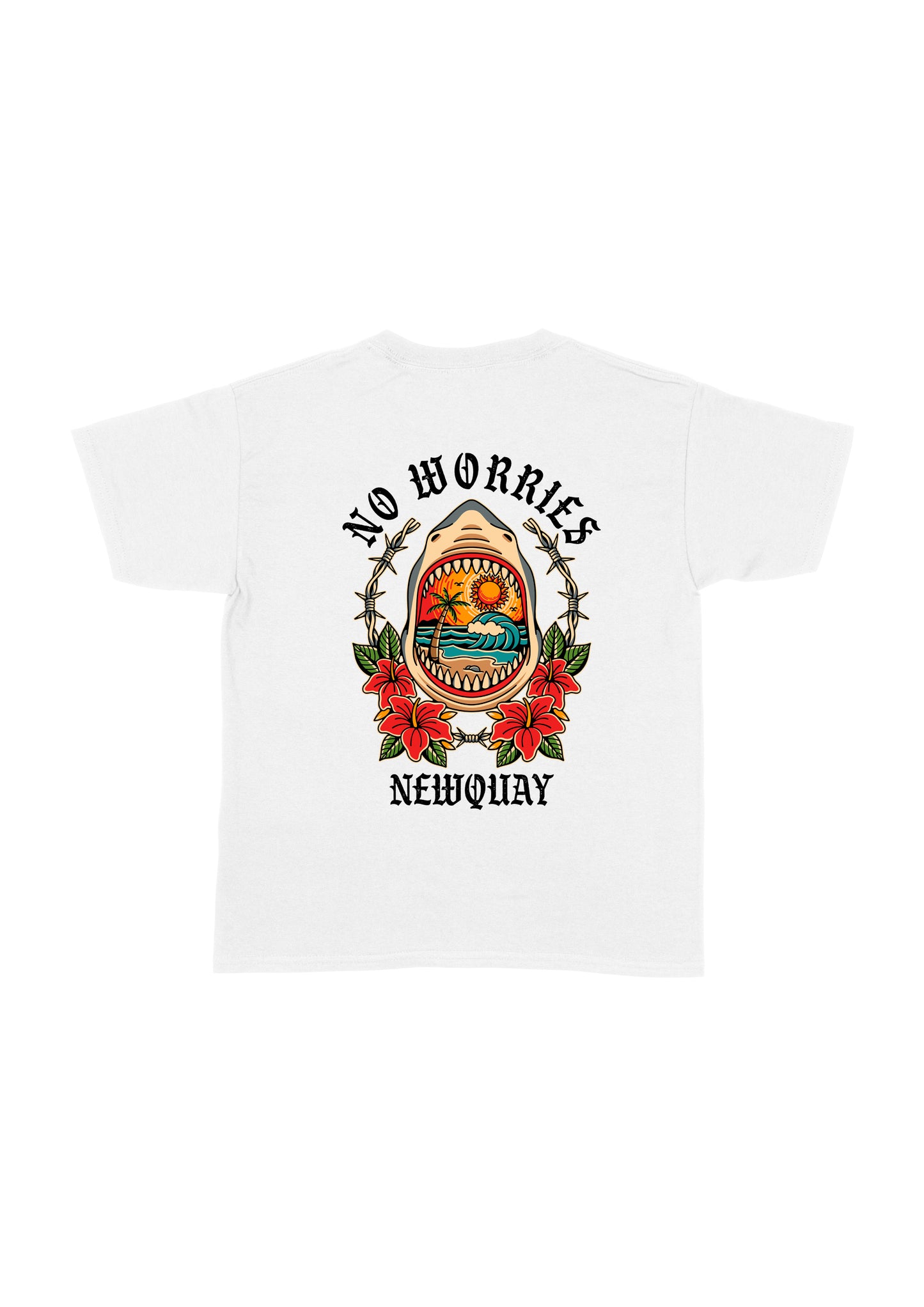 Kids Shark Tattoo T-Shirt