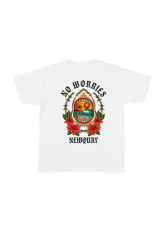 Kids Shark Tattoo T-Shirt