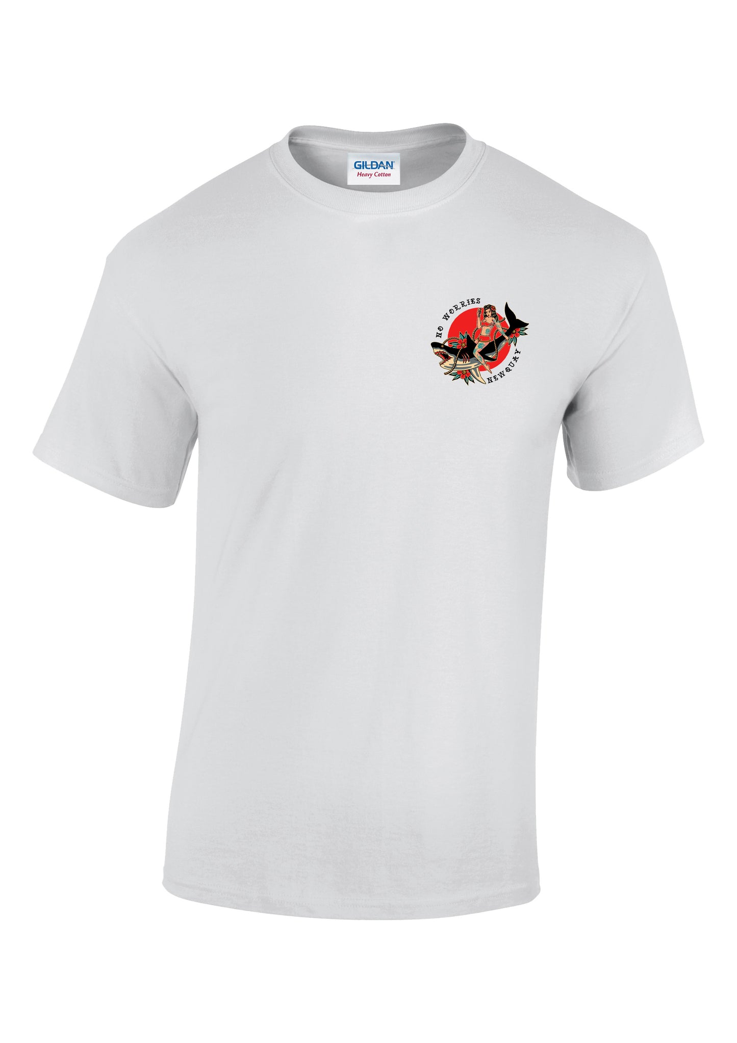 Adults Shark & Rose T-Shirt